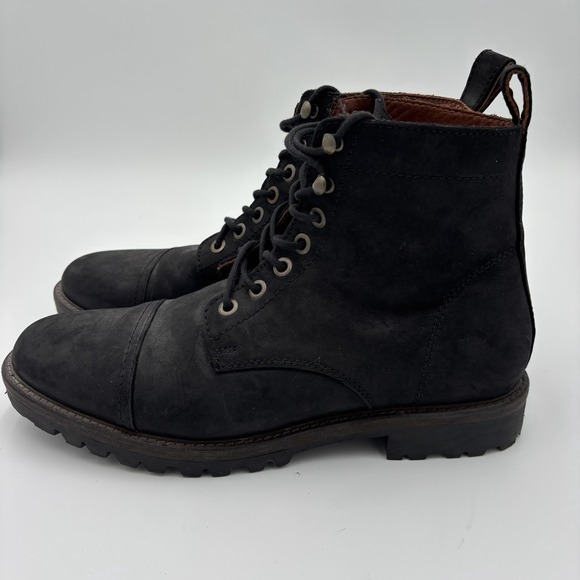 portland leather goods Other - Portland Leather Patina Cap Toe Leather The Breaker Boots Canyon Black Men's 11